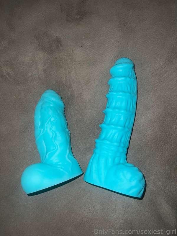 You guys thought the left dildo was huge!?! Look at the new ..