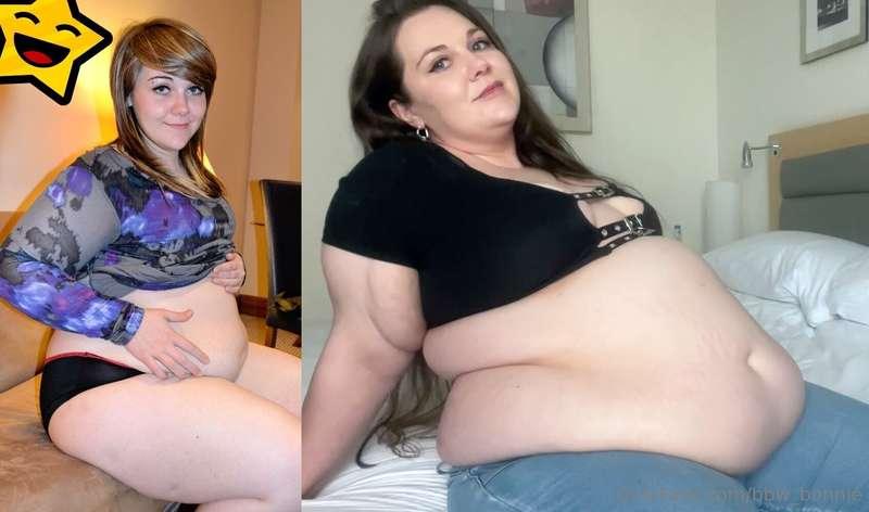 I cannot believe that I used to think I was so fat in the fi..