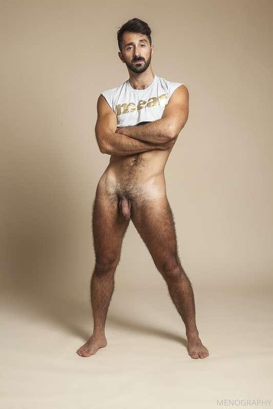 Jorge shows off his meat