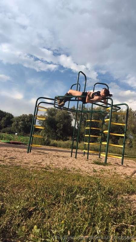 Little fun on a playground before I leave this beautiful pla..