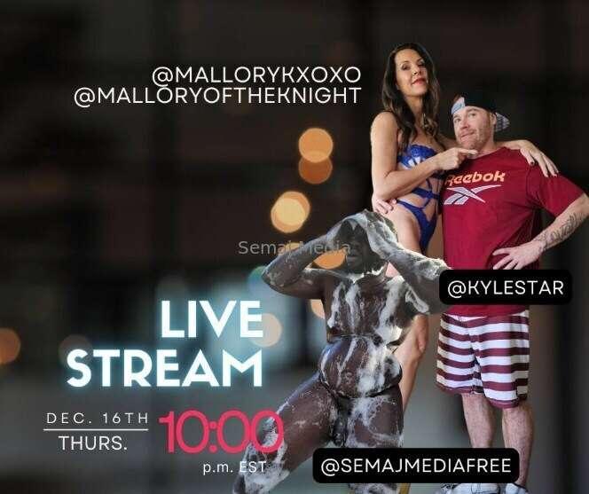 Going Live Tonight With @mallorykxoxo @malloryoftheknight @k..