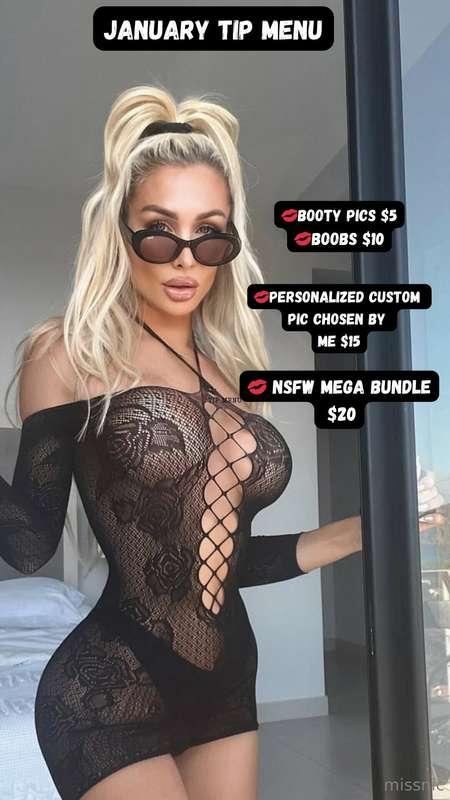 🚨NEW TIP MENU🚨
