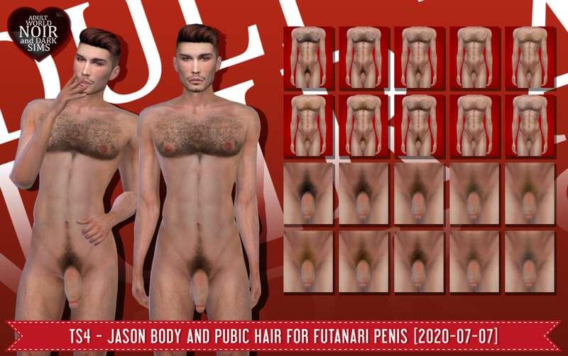 TS4 - Jason Body and Pubic Hair for Futanari Penis [2020-07-07]