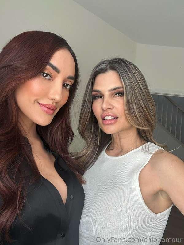 BTS selfie with @krystalsparksfree for Girlfriends Films 💋