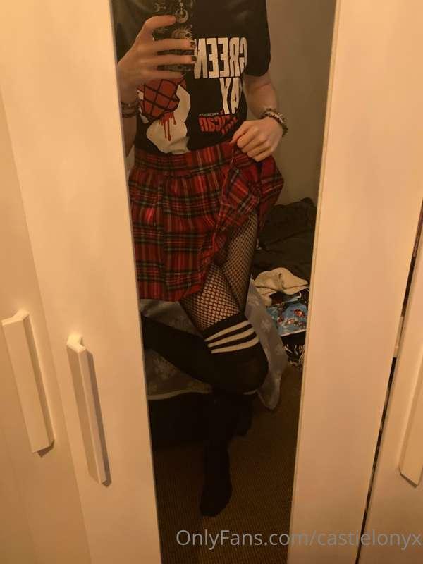 Fun fact: Basically every tiktok I filmed in a skirt after t..