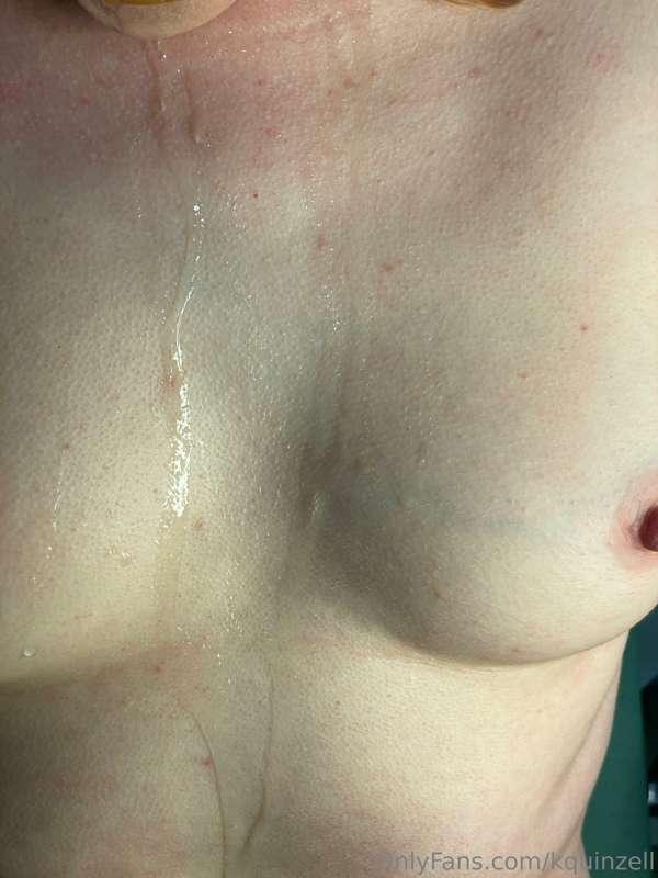 I know you love watching drool drip between my pert breasts,..