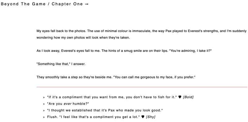 Beyond The Game — Sneak Peek 5. 