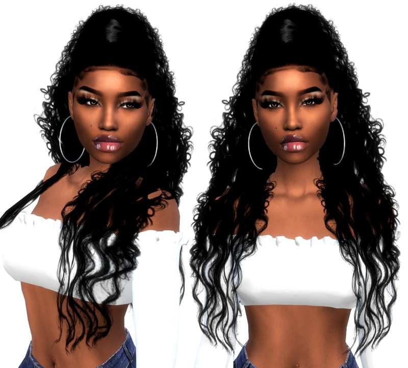 Raniyah Curly pony