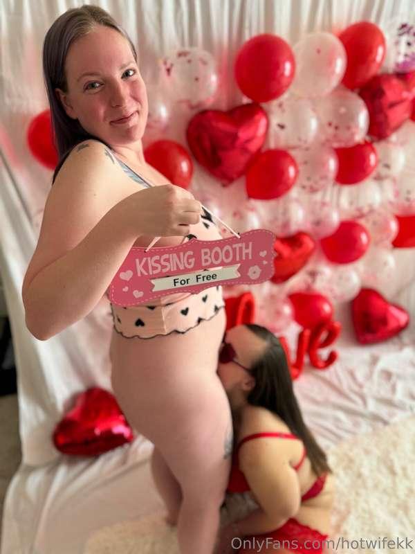 Would you like to visit my kissing booth 👅