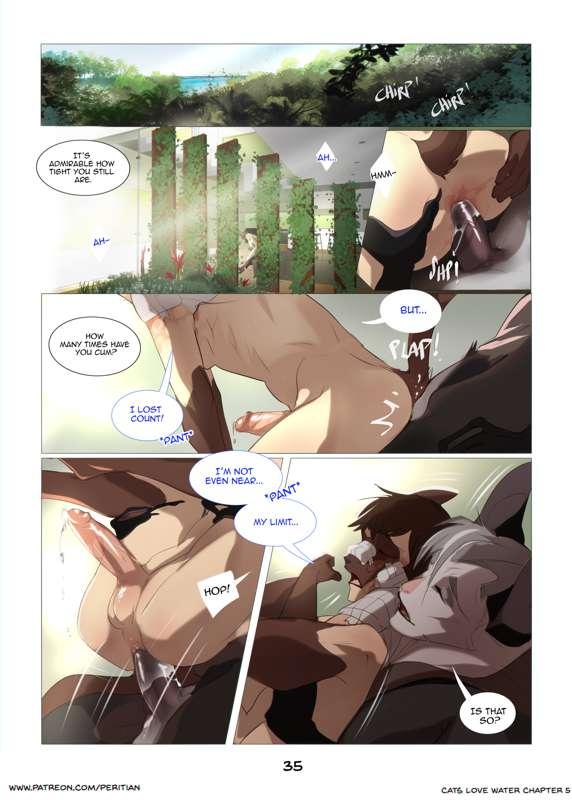 Cats Love Water 5 - Pages 35-36 + rewards