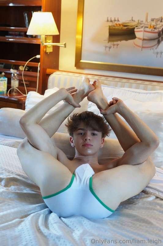 Open my legs for you..😛