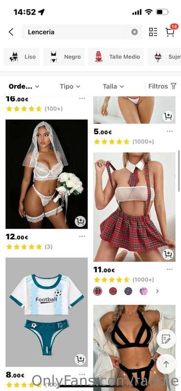 Ayudadme a llenar el carrito del Shein😏 quiero comprarme con..