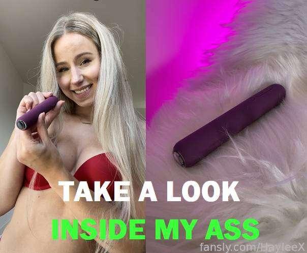 Giving you very exclusive and rare views from the inside of my ass! With a toy with a build in camera!
Watch me bringing the toy inside me and showing you every corner inside me!
Dual camera with the view of me bringing in the toy inside and the inside recording.