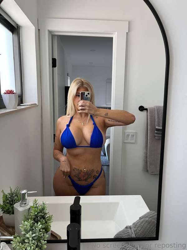 A bikini can’t solve anything, but it’s a good start!