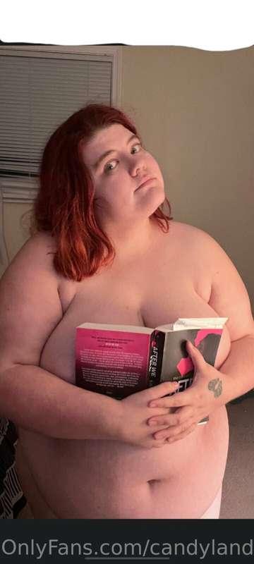 Reading my book thinking of you 😉😉 btw sexy video at the end..