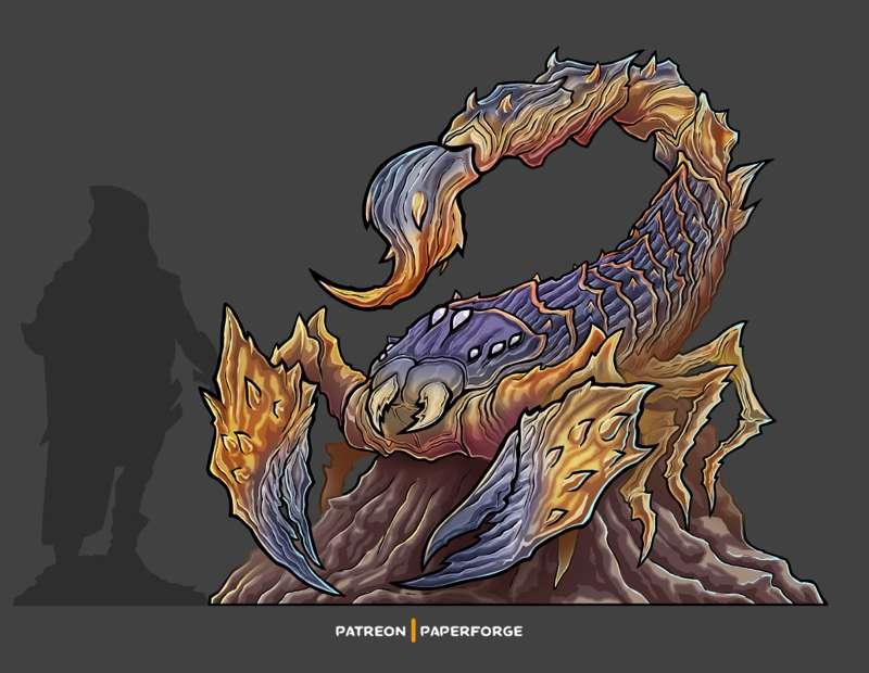 Giant Scorpion Preview!