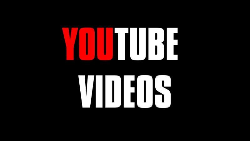 YOUTUBE VIDEOS FOLDER