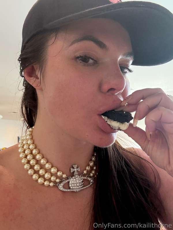 love having a full mouth 😉