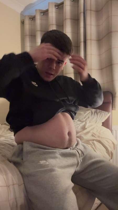 Quick after work belly play