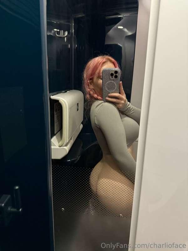 on a train :p