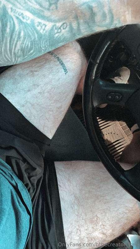 My view when I’m driving.