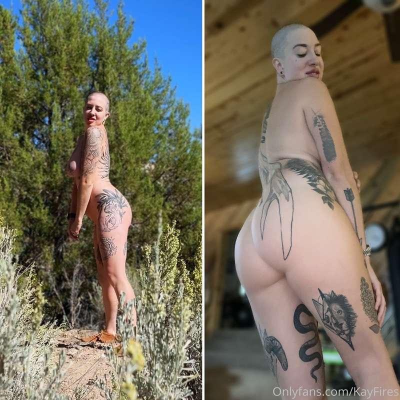 Do you like me better naked outdoors or inside??