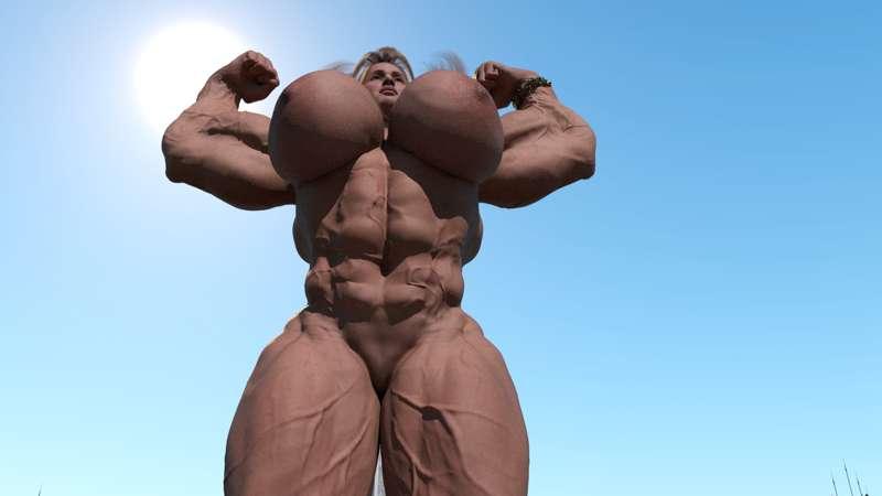 My girlfriend turned into a giantess.