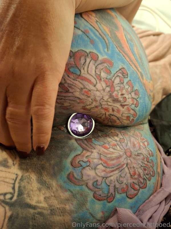 Just my tattooed butt hole, check out the videos of it being..