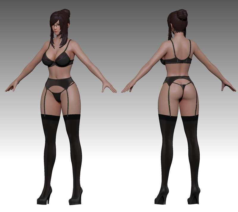 Primrose Lingerie Draft and some Elizabeth Draft for Project Helius