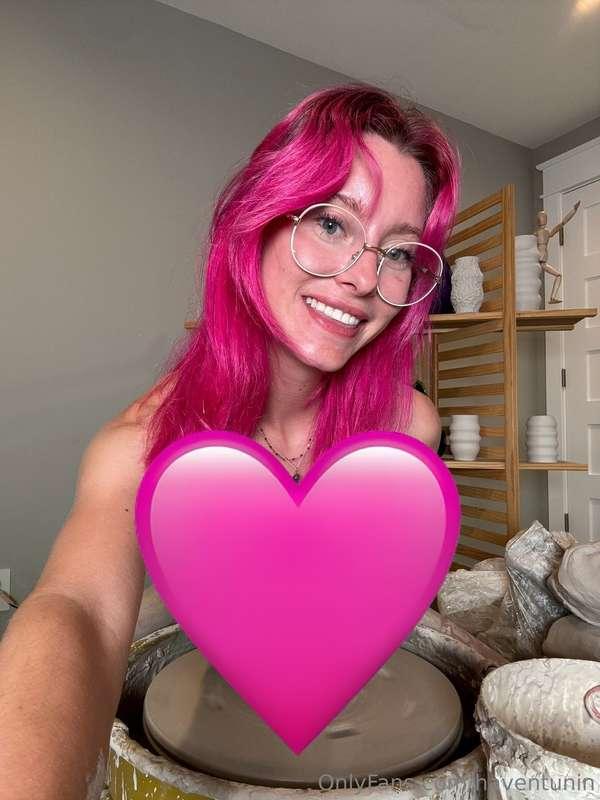 Naked pottery is my favorite 🥰fully nude and covered in clay..