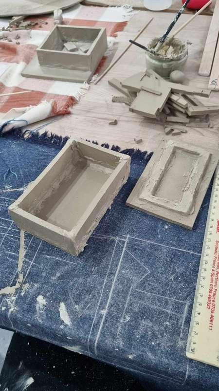 I'm almost finished with my 6 week pottery course! we've bee..
