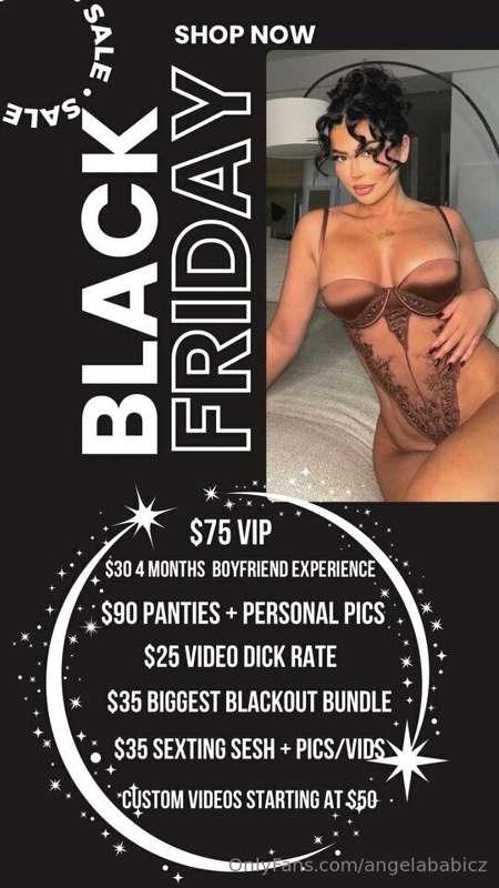 Putting my ***🔞BLACK FRIDAY🔞*** Dirty Girl menu out now, THE..