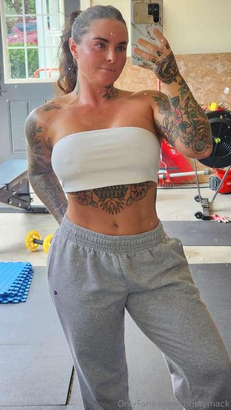 Spoil me for always putting in the work baby ….? 💖💪🏼