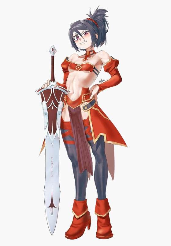 Mordred x Rukia