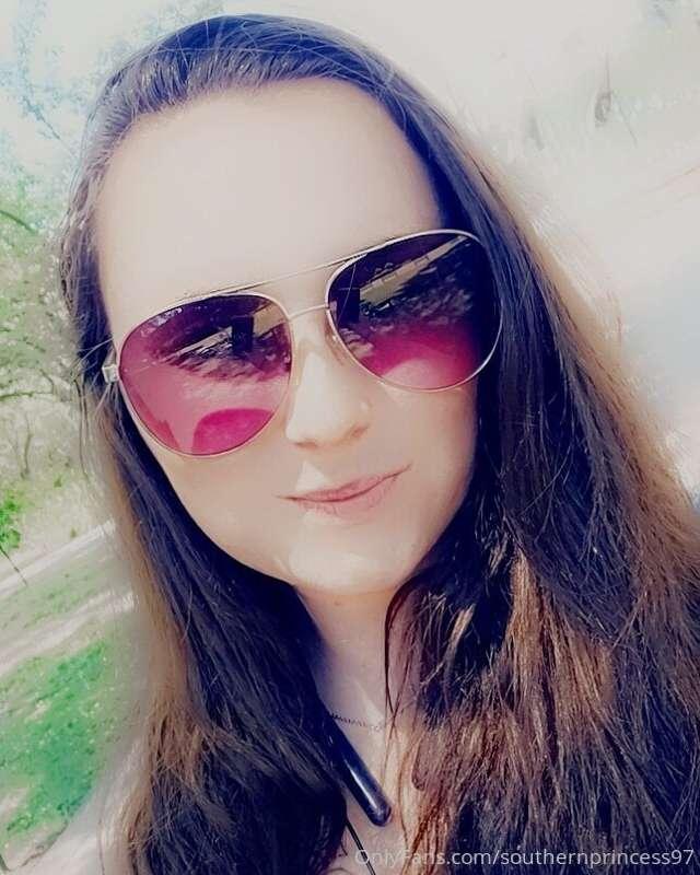 Because your girl can wear legit sunglasses now