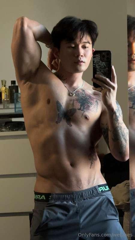 I know  you like my big arms 