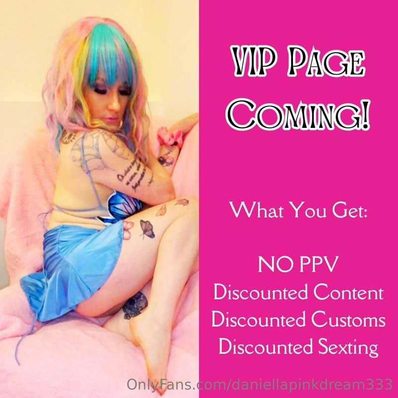 The New VIP Page is under construction! Let me become your f..