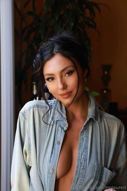 stole this shirt out of your closet for this shoot, is that ..