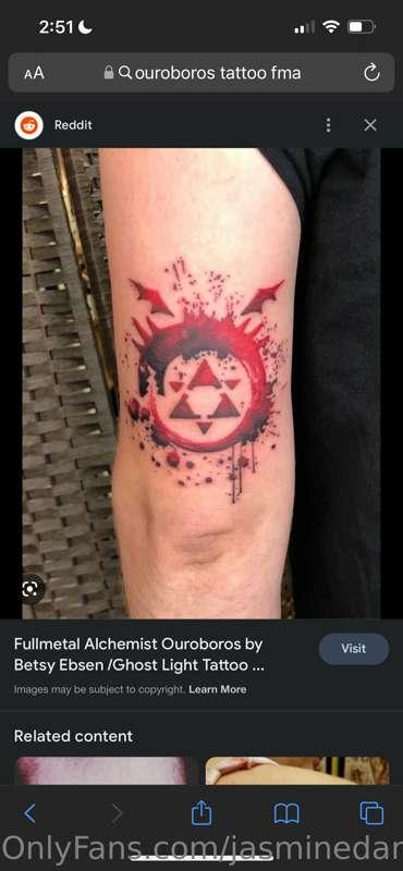 Should I get the ouroboros tattoo on my chest like Lust?(I t..