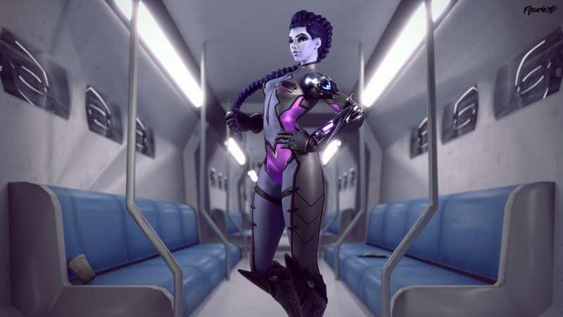 Widowmaker  In Train (SFW/8K)