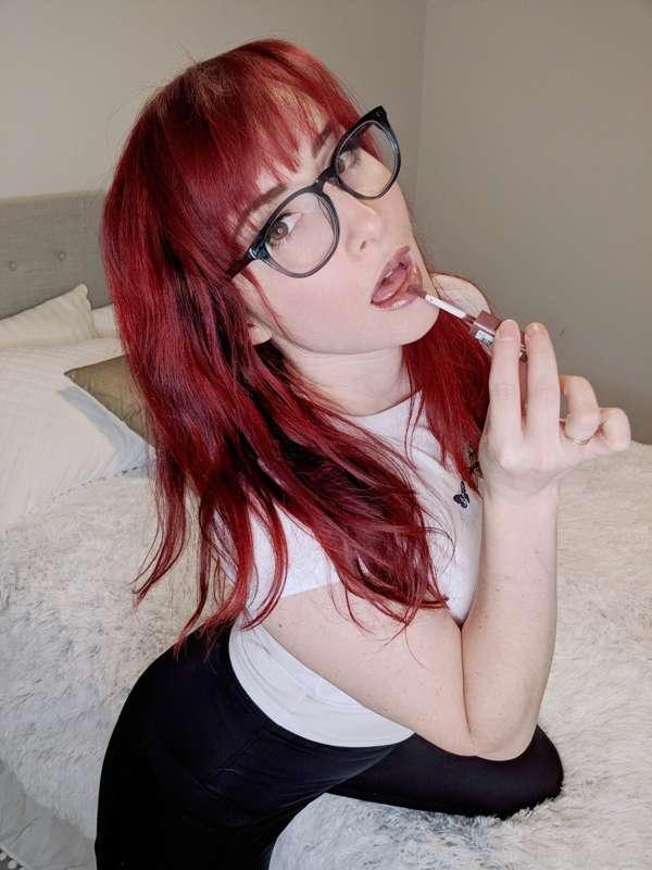 I call this set, "Your nerdy gf is trying to let you know sh..