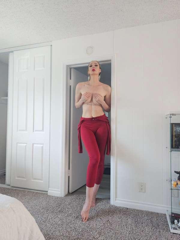I want you to grab my sexy tits like that, please?