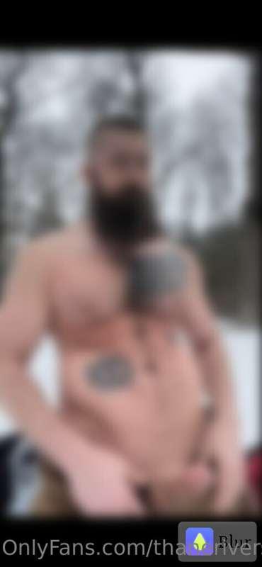 In the freezing rain, I can still cum! Up close and intense,..