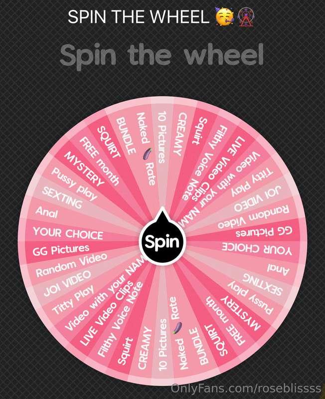 $10 Spin the Wheel 