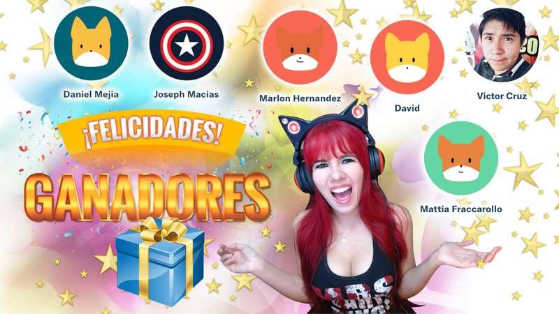 GANADORES DE SORTEO🤩🤩🤩💖JUNIO