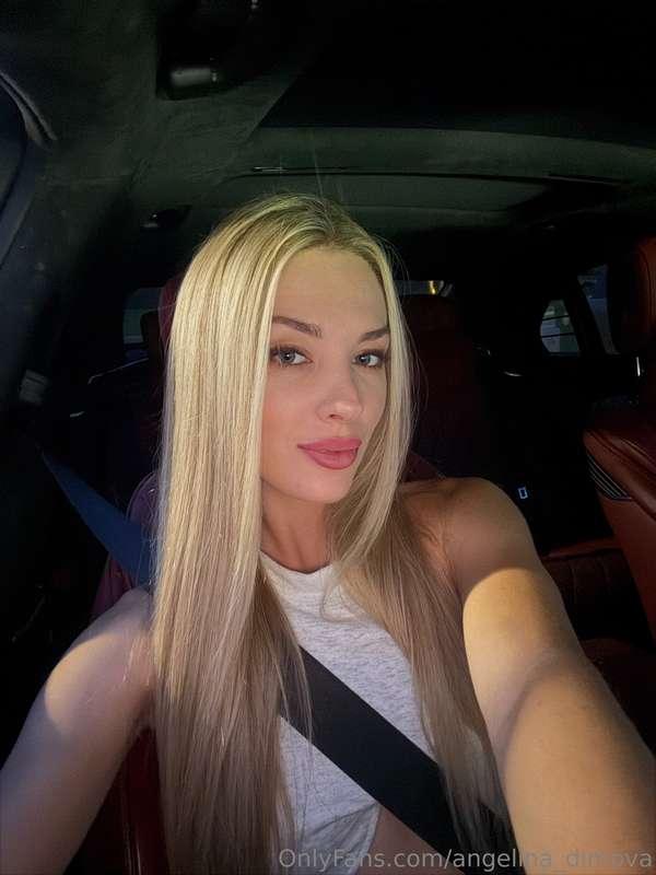 seatbelt’s on, but I’m still the real danger 😈