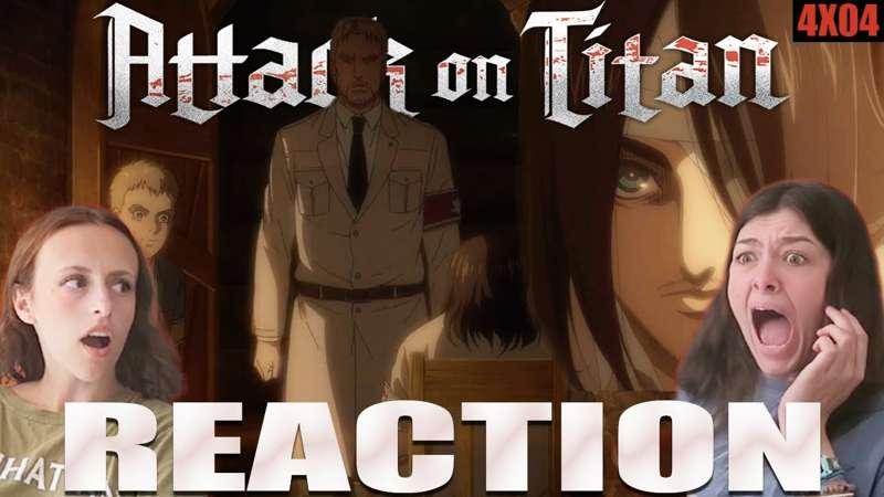 Attack on Titan (SUB) - 4x4 From One Hand to Another - Reaction