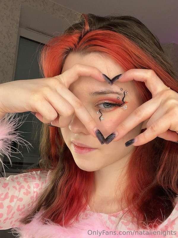 I'm watching on you through the love vibes 😍