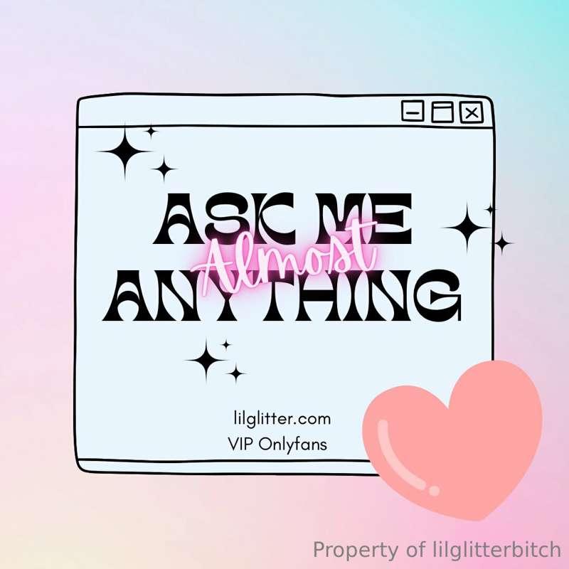 Currently on my VIP page! Don’t miss your chance to ask me w..