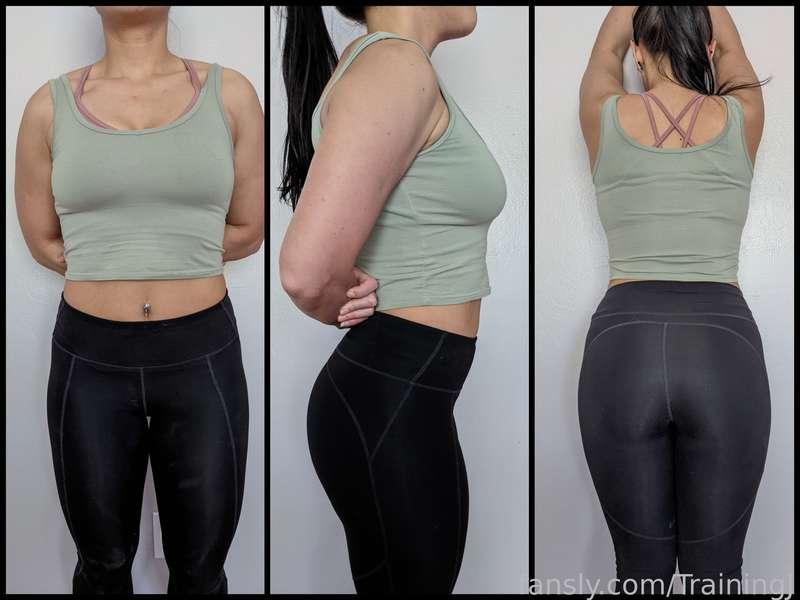 How do you like my workout outfit?